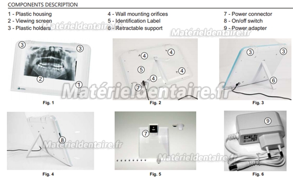 HISHINE® Négatoscope dentaire LUNA